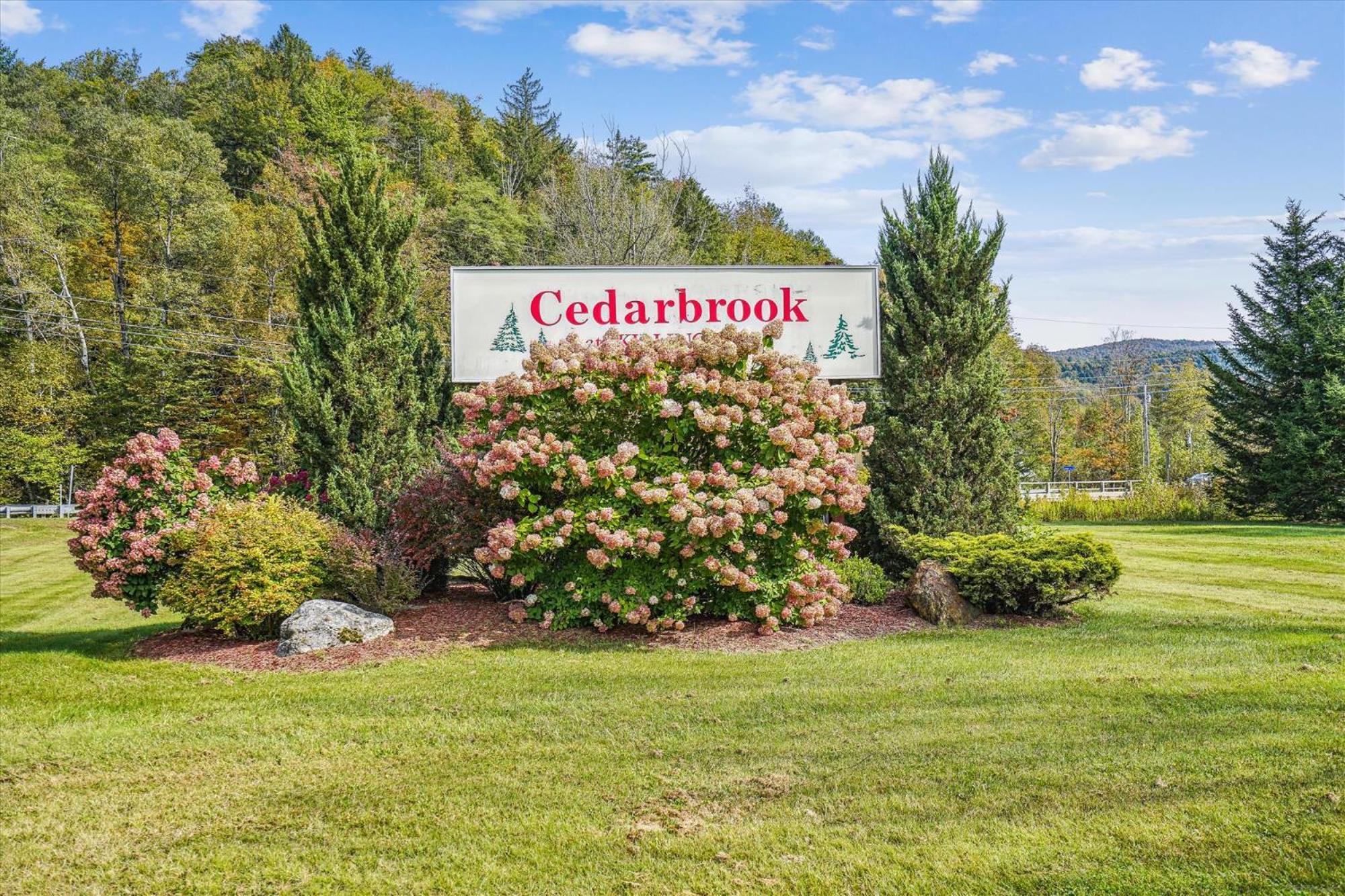 Cedarbrook Queen Suite 202 Killington Buitenkant foto